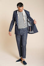 Milano Hose Chino Herren aus Denim extra slim fit