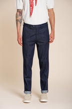 Boston men's chino pants in denim relaxed fit