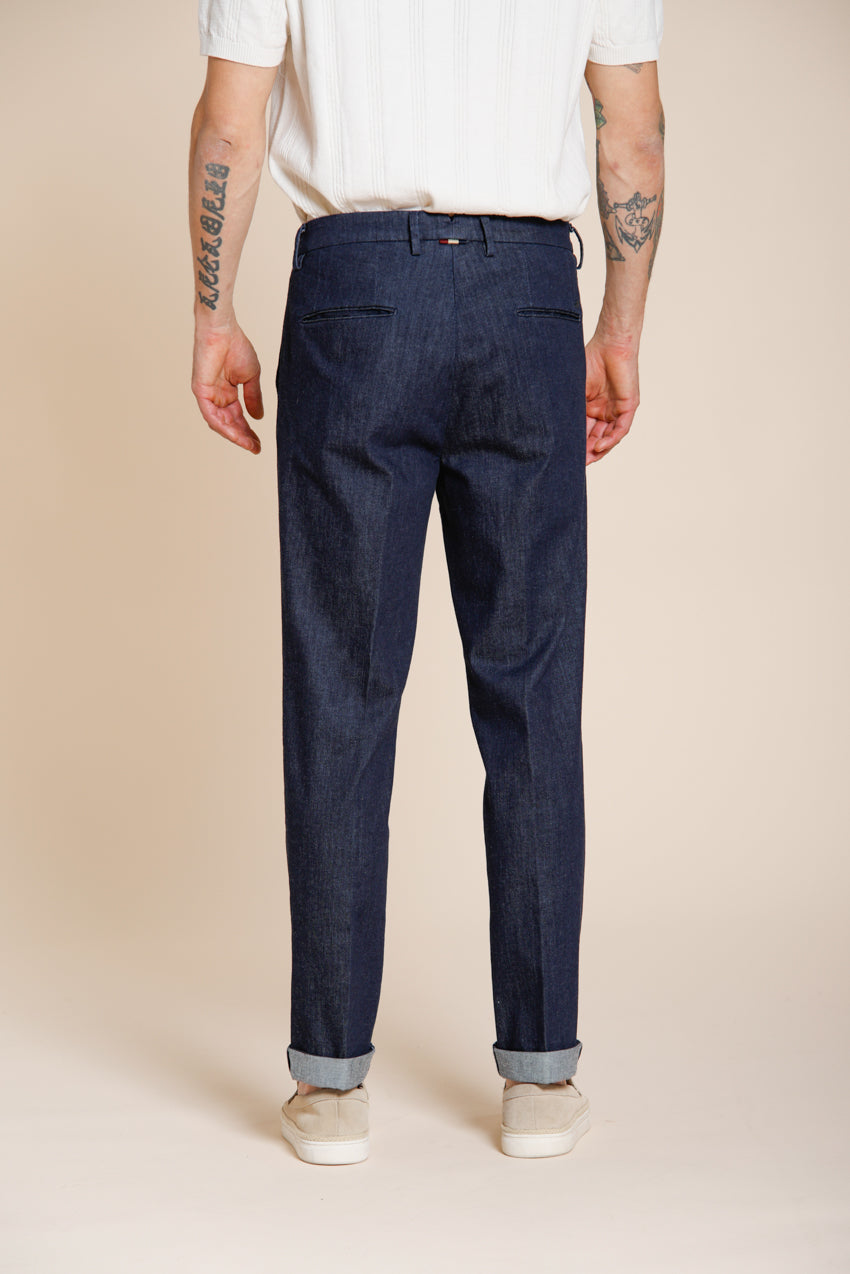 Boston men's chino pants in denim relaxed fit