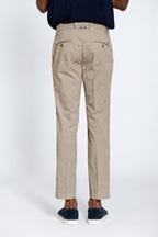 Milano Herren Chinohose aus Stretch-Gabardine extra slim fit ①