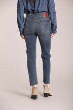 Foto 4 Agnes pantalone 5 tasche donna in denim stretch slim fit