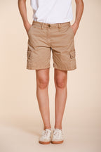 Chile Bermuda Cargo Damen aus leichtem Stretch-Twill slim fit