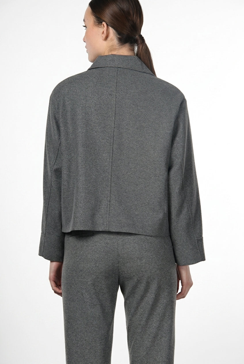 Chaqueta de mujer Rosie en jersey franela