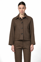 Rosie women's flannel jersey jacket