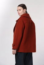 Leonie women’s coat in wool bouclé