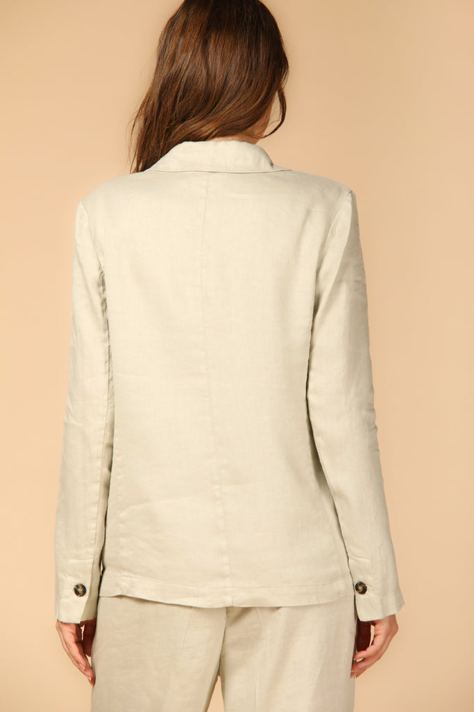 immagine 4 di blazer donna modello Helena colore celestino di Mason's