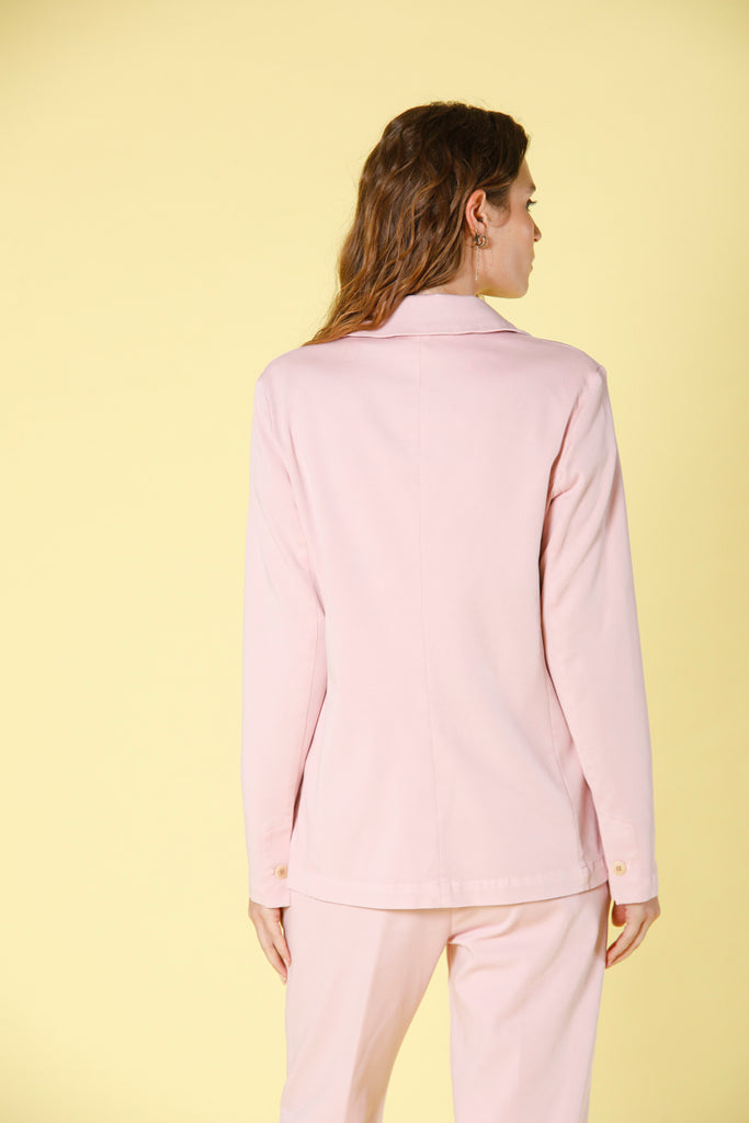 immagine 4 di blazer donna in jersey modello helena colore lilla di mason's 