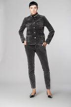 Karen Damenjacke aus 1000-Rippen-Samt