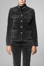 Karen Damenjacke aus 1000-Rippen-Samt