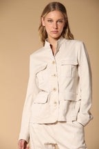 Karen field jacket de mujer en felpa elástica