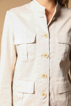 Karen field jacket de mujer en felpa elástica