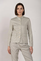 Karen New chaqueta mujer en felpa stretch