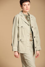 Santa Barbara giacca donna in cotone fiammato