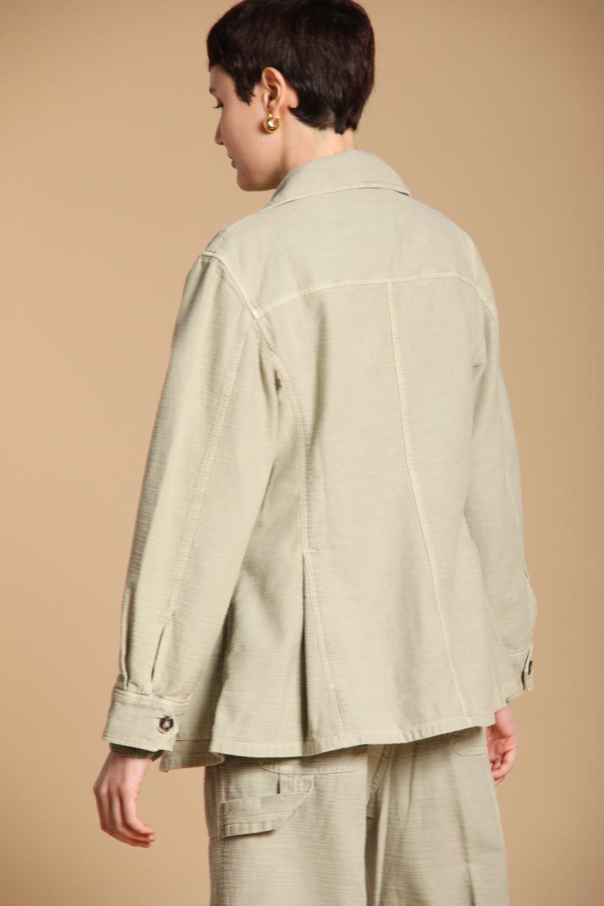 Santa Barbara giacca donna in cotone fiammato