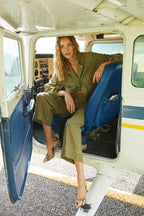 Santa Barbara giacca donna in cotone fiammato