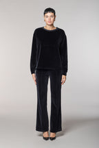 Beverly women’s sweatshirt in chenille jersey