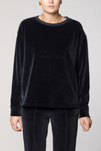 Beverly women’s sweatshirt in chenille jersey