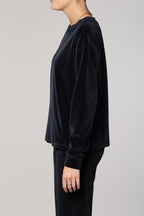 Beverly women’s sweatshirt in chenille jersey