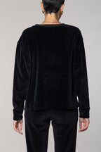 Beverly women’s sweatshirt in chenille jersey