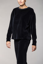 Beverly women’s sweatshirt in chenille jersey