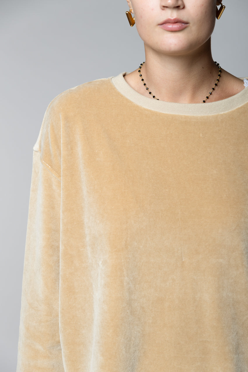 Beverly sweat femme en jersey chenille 