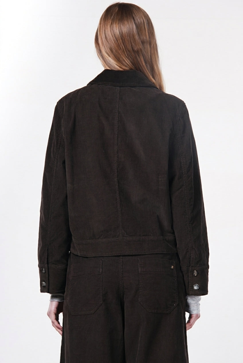 Odette veste femme en velours 500 raies