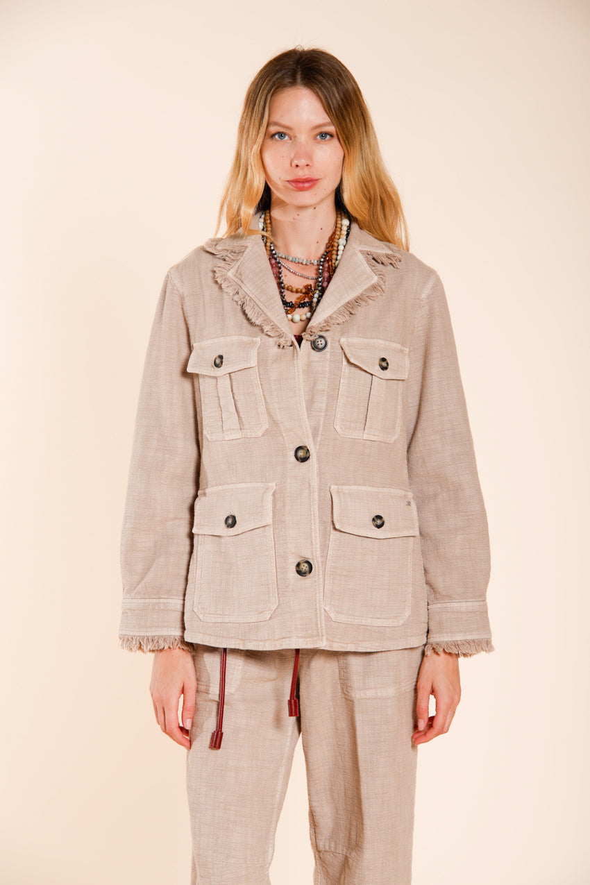 Santa Barbara giacca donna in stuoia