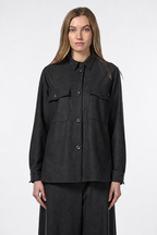 City Field women’s jacket in flannel jersey