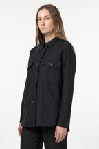 City Field women’s jacket in flannel jersey