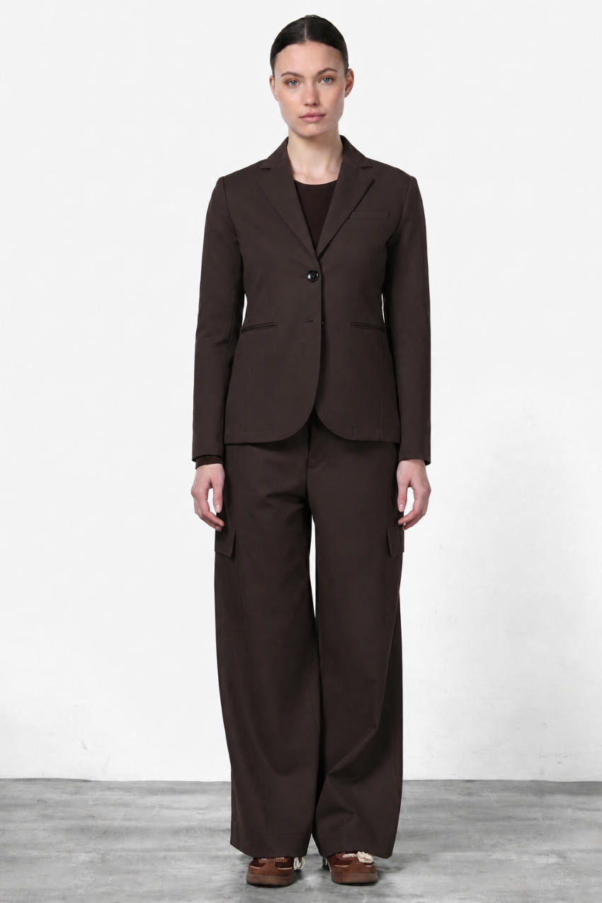 Helena women’s blazer in technical jersey