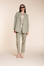 Irene Blazer Dame aus Leinen Viskose Mischgewebe