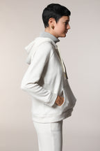 Hoodie women’s hooded sweatshirt in jersey with lurex