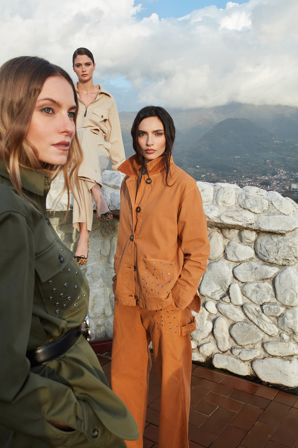 Irma veste femme en panama chiné