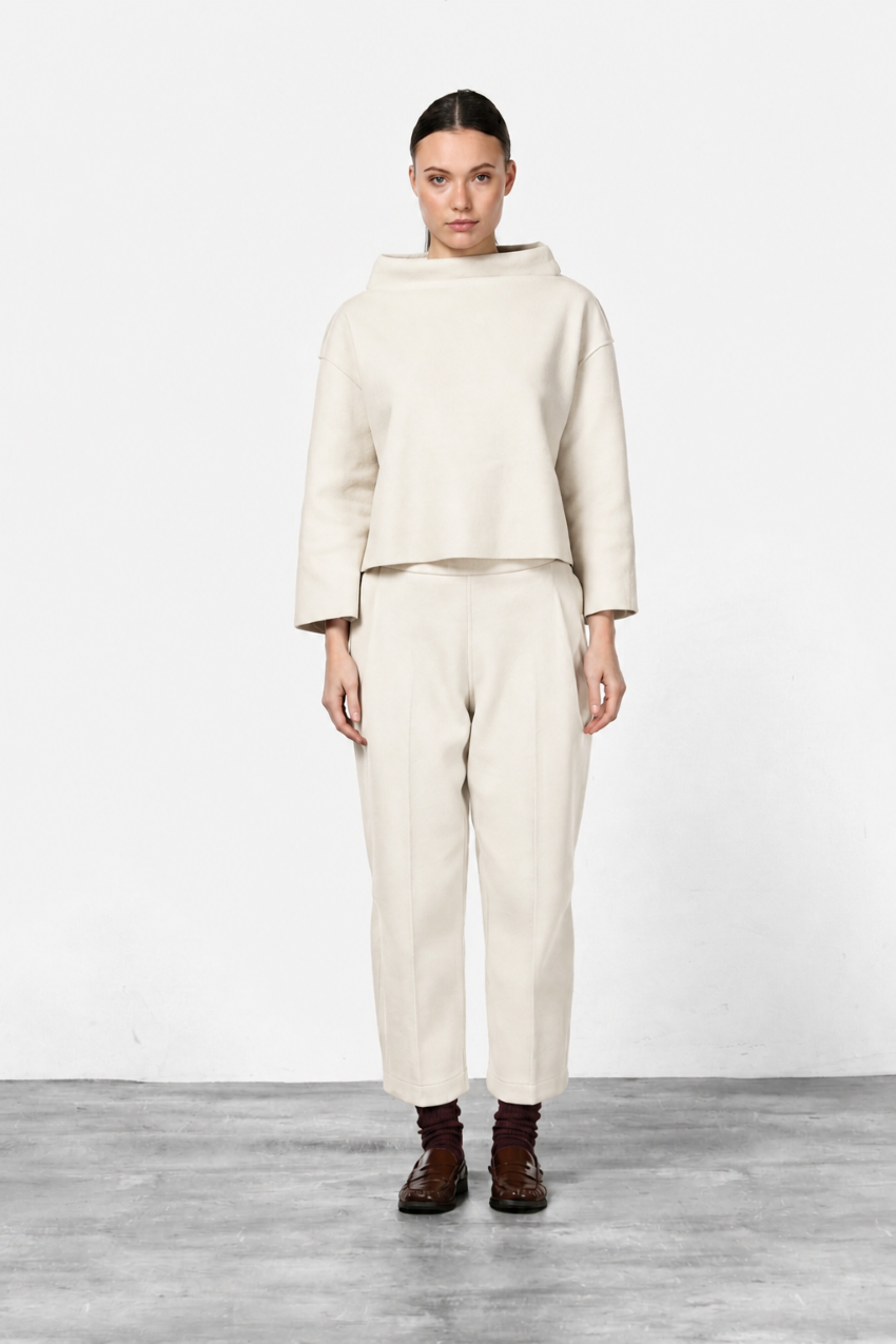 Nathi women’s sweatshirt in wool cloth