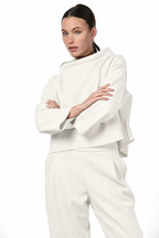 Nathi women’s sweatshirt in wool cloth