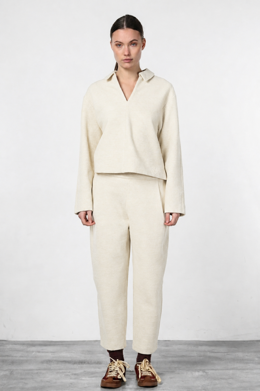 Simon women’s sweatshirt in wool cloth