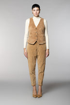 Ellen women’s gilet in wide-wale corduroy