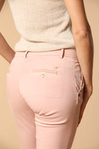 Jaqueline Archivio Damen Chinohose aus Gabardine Slim Fit