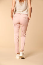 Jaqueline Archivio Damen Chinohose aus Gabardine Slim Fit