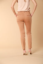Jaqueline Archivio Damen Chinohose aus Gabardine Slim Fit