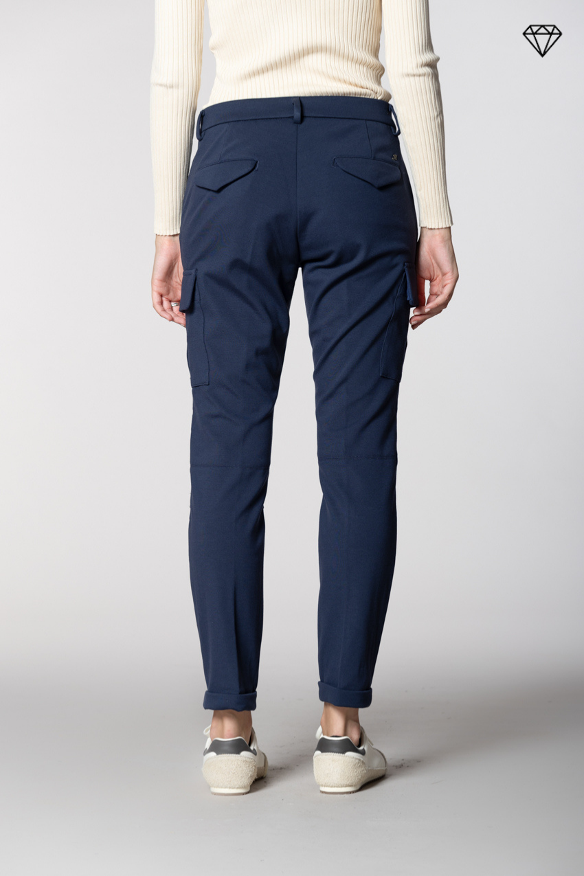 Chile City pantalone cargo donna in jersey tecnico slim fit ①