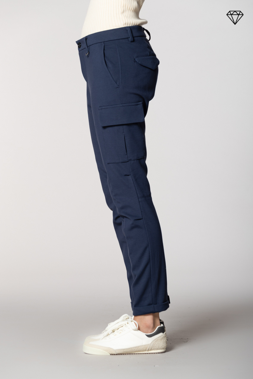 Chile City pantalone cargo donna in jersey tecnico slim fit ①