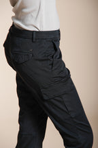 Chile City women's cargo pants in stretch gabardine slim fit