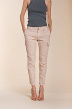 Chile City Hose Cargo Damen aus Stretch-Gabardine slim fit