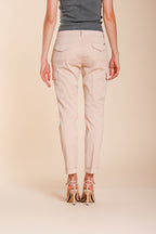 Chile City Hose Cargo Damen aus Stretch-Gabardine slim fit