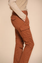Foto 3 Chile City pantalone cargo donna in raso slim fit