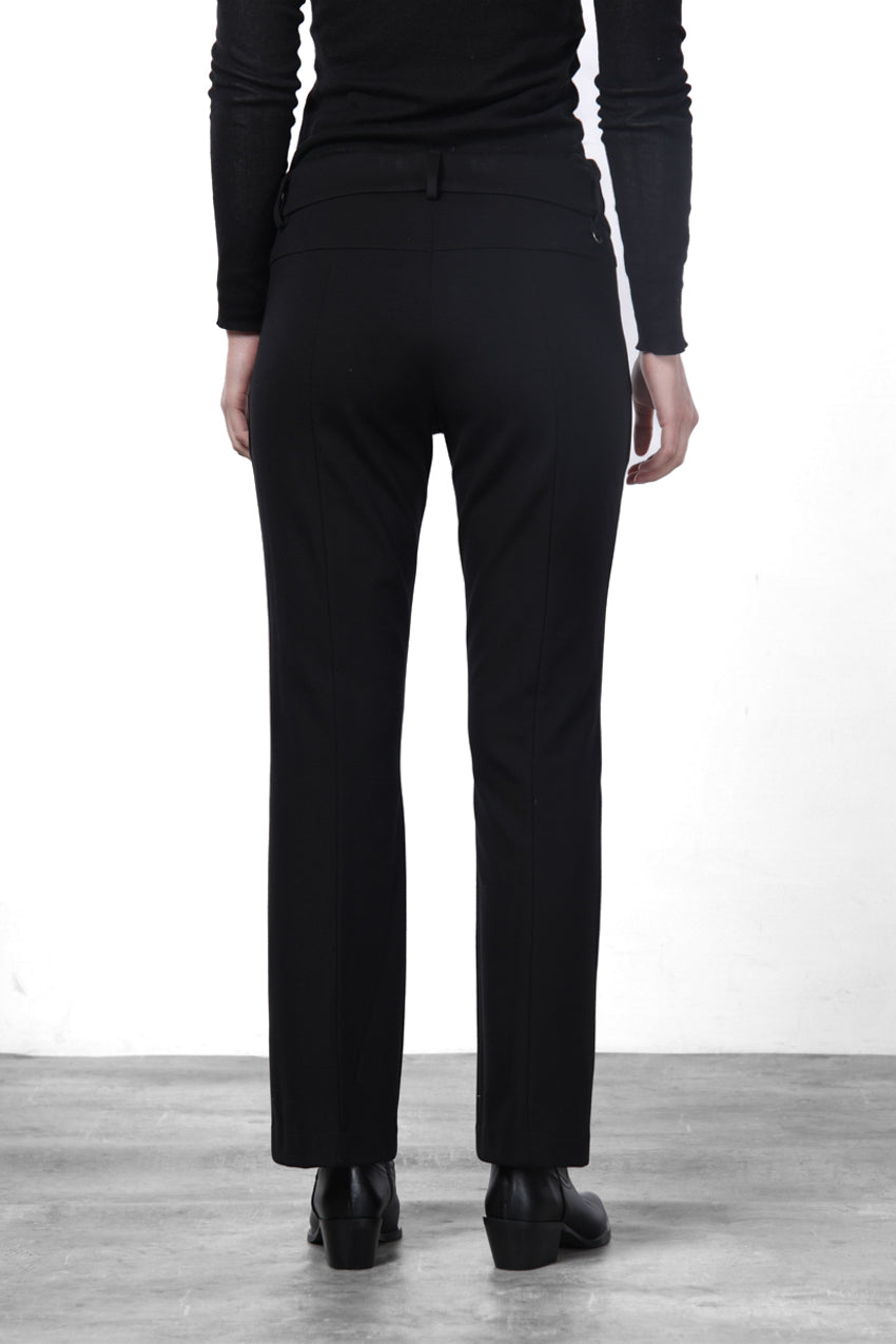 Kik pantalone chino donna in jersey tecnico slim fit