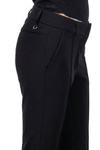 Kik pantalón chino de mujer en jersey técnico slim fit