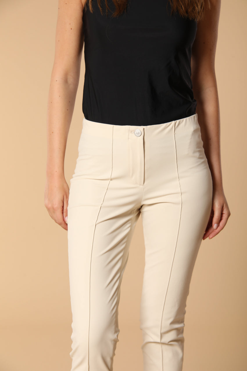 Milano women's chino pants in cotton twill slim fit