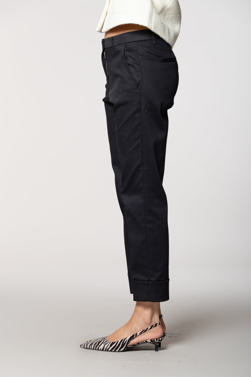 New York Carrot pantalone chino donna in gabardina carrot fit